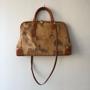 Vintage Travel Handbag - Arte Preziosa by Portine